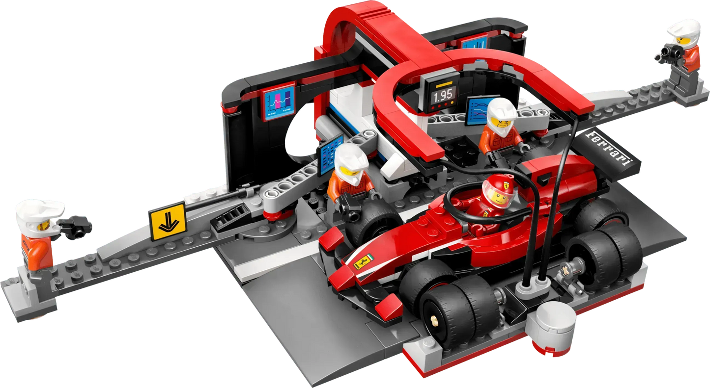 LEGO Pitcrew van de Formule 1 60443 City