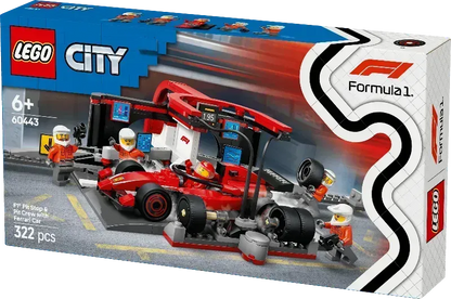 LEGO Pitcrew van de Formule 1 60443 City
