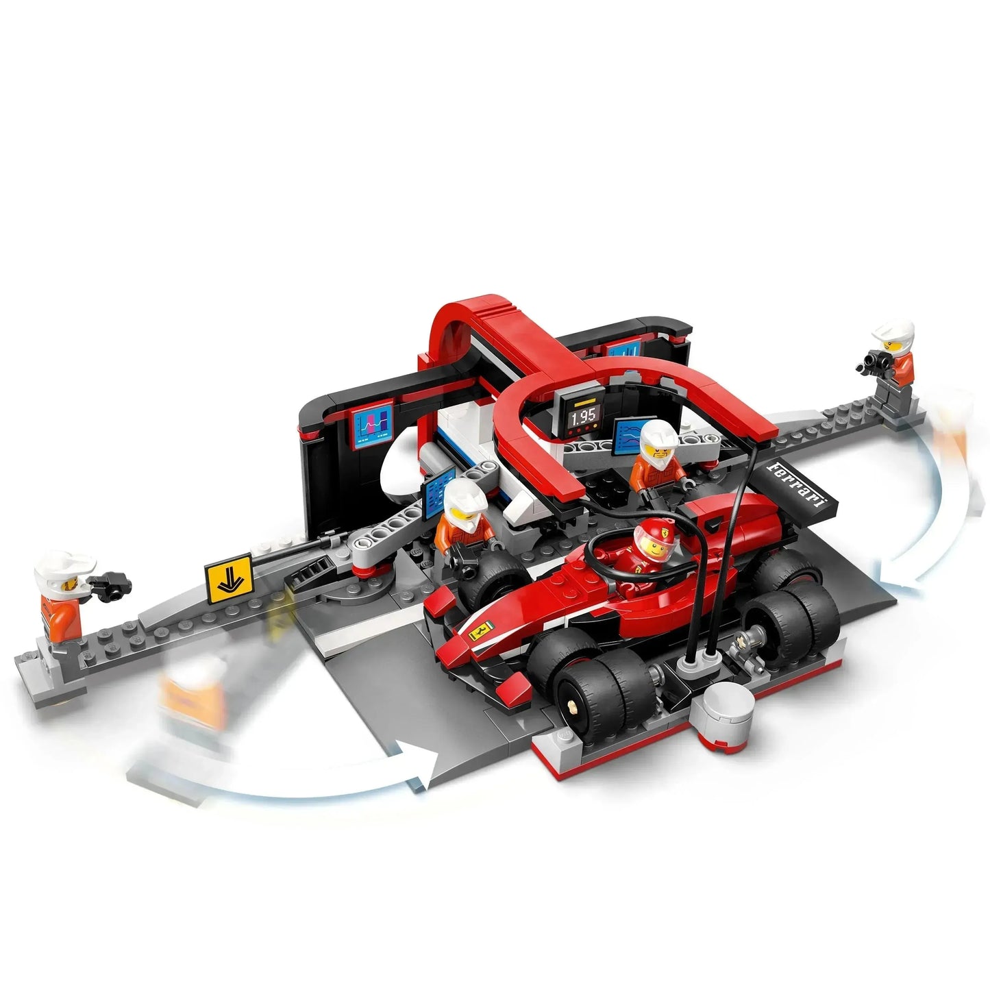LEGO Pitcrew van de Formule 1 60443 City