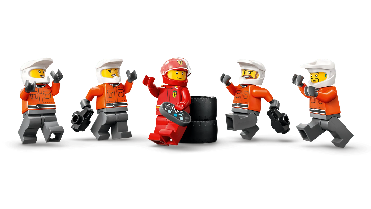 LEGO Pitcrew van de Formule 1 60443 City