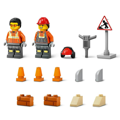 LEGO Gele Wiellader graafmachine 60450 City