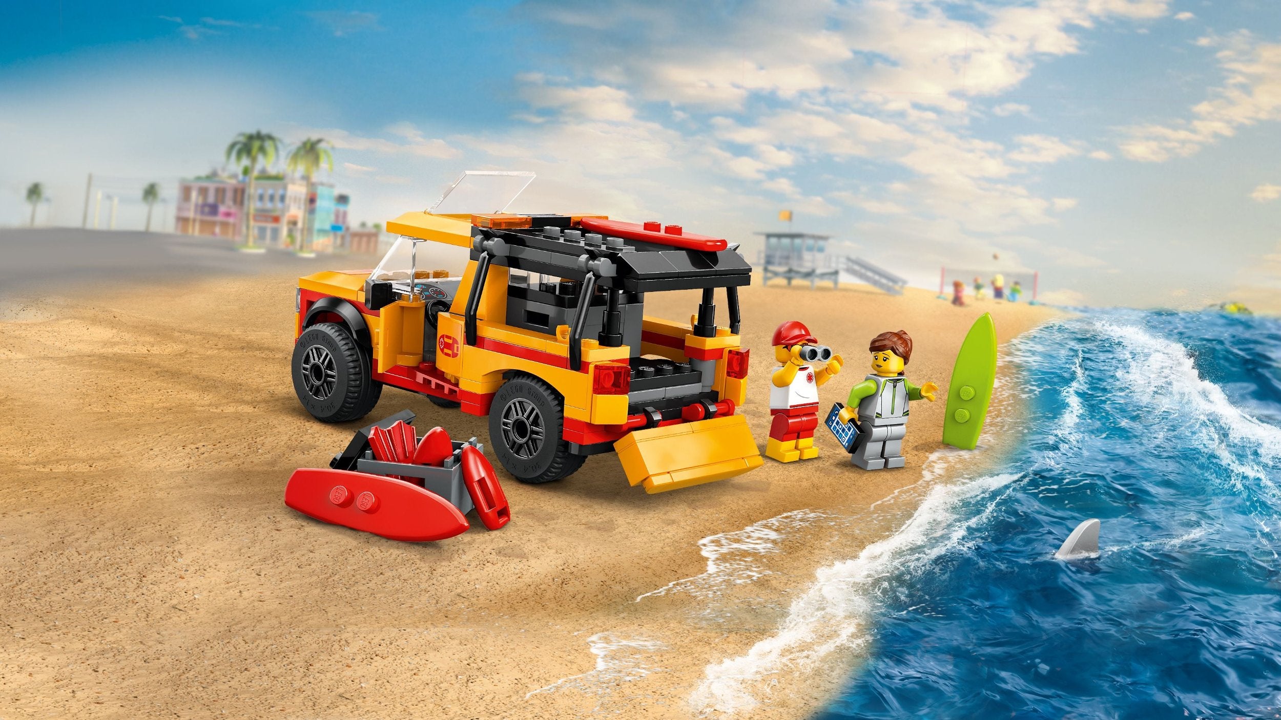 LEGO 60453 Strandwacht Reddingsvoertuig