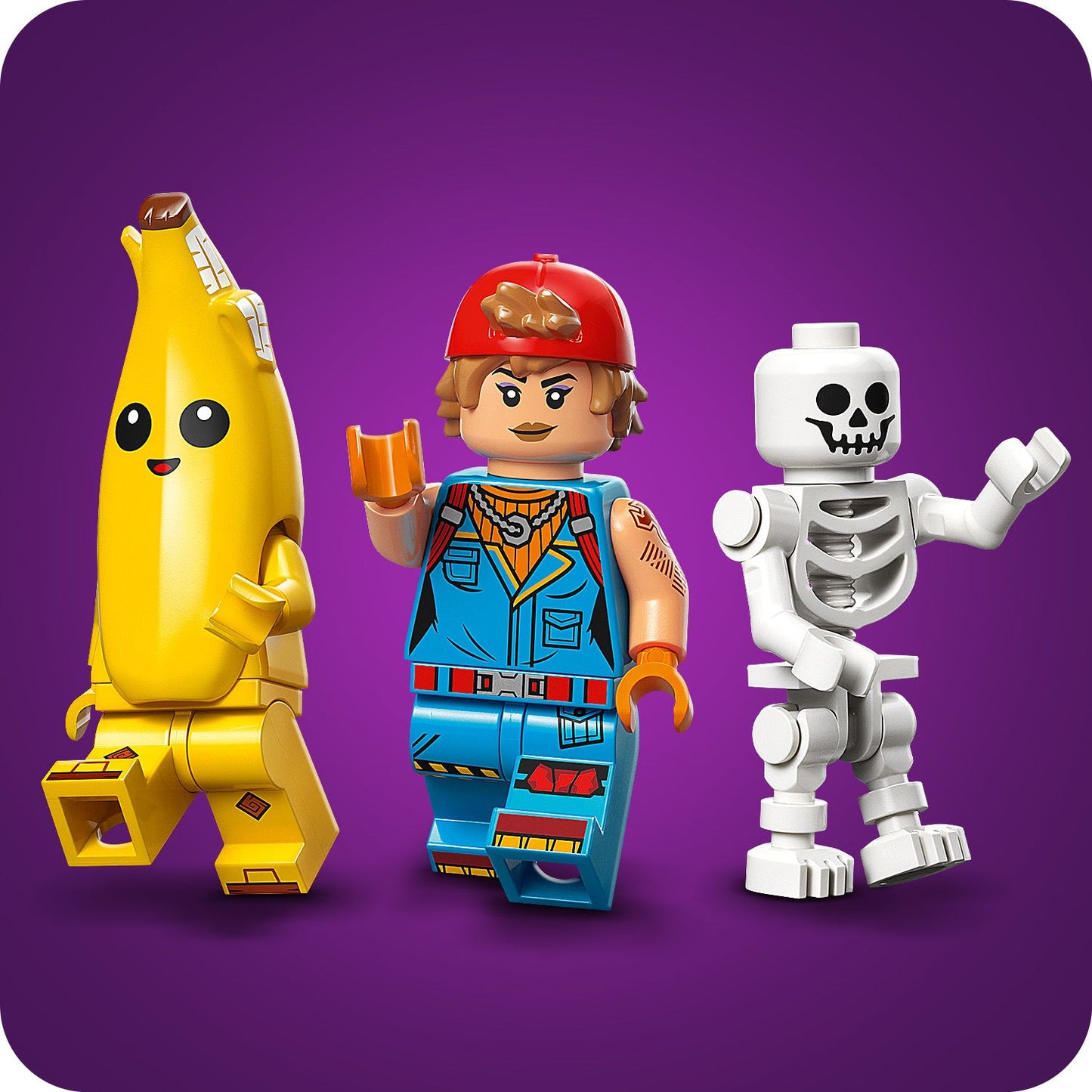 LEGO Peely en Sparkplugs kamp 77075 Fortnite