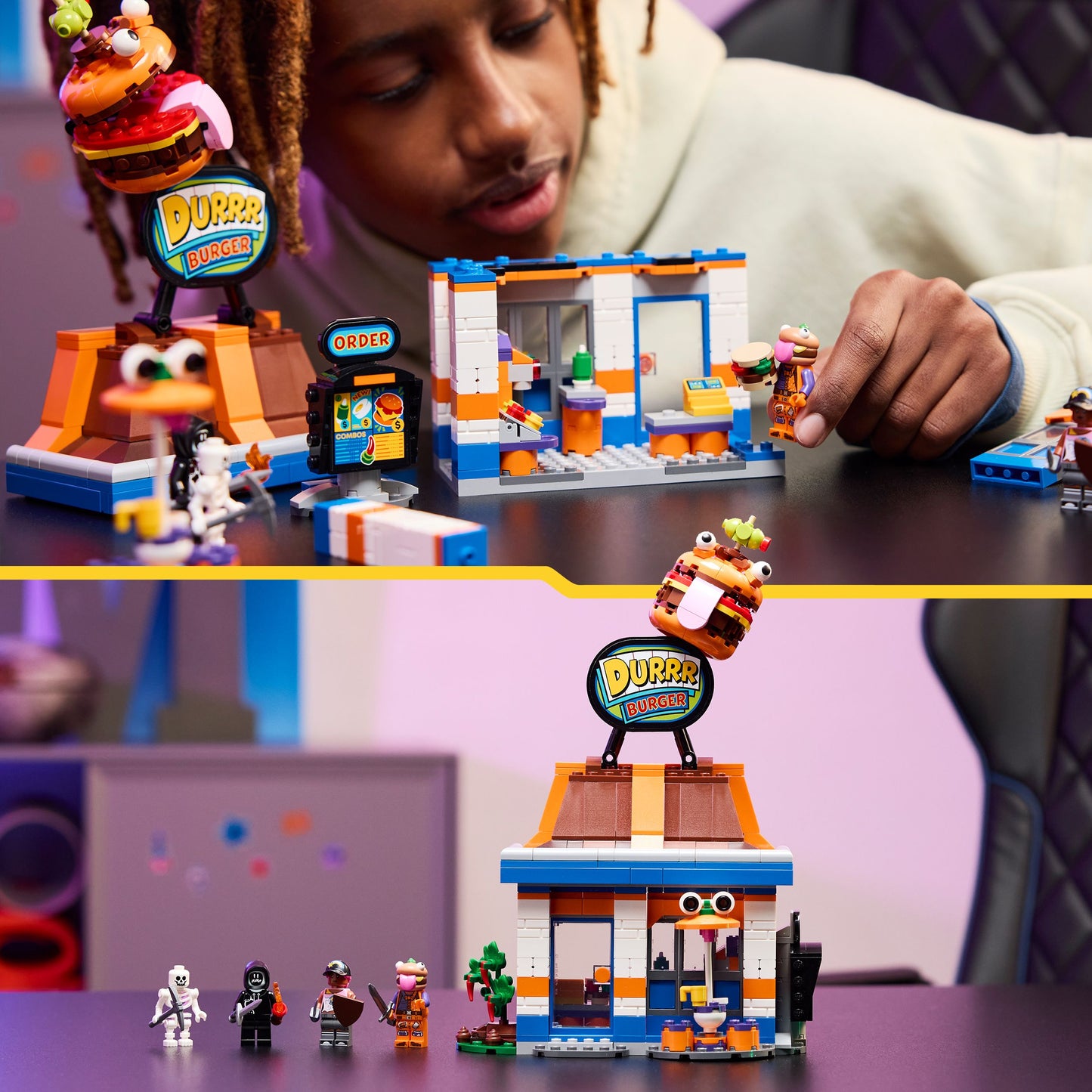 LEGO Durrr Burger Restaurant 77076 Fortnite