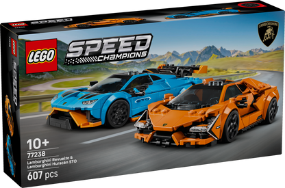 LEGO Lamborghini Revuelto & Huracán STO 77238 Speedchampions