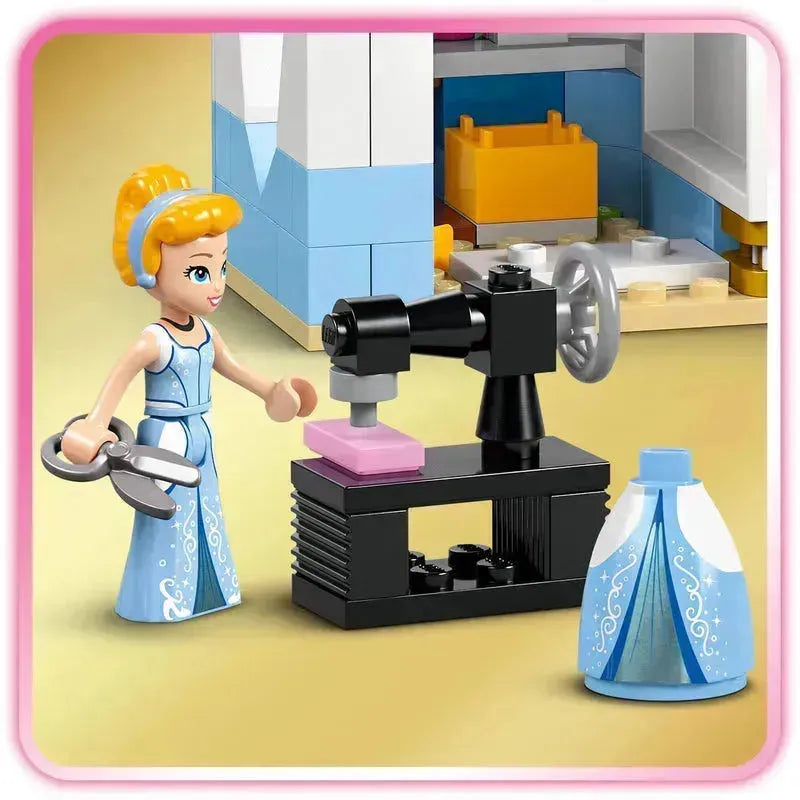 LEGO Assepoesters kasteel en paardenkoets 43275 Disney