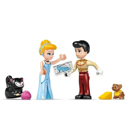 LEGO Assepoesters kasteel en paardenkoets 43275 Disney