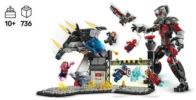 LEGO Captain America: Civil War Actiescene 76314 Superheroes