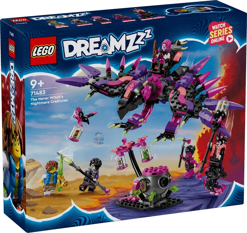 LEGO De nachtmerriewezens van de Neder Heks 71483 Dreamzzz @ 2TTOYS | Official LEGO shop😊🥰 LEGO €. 37.99