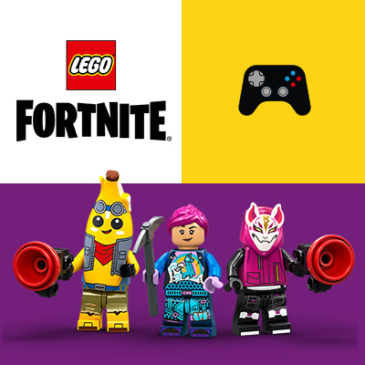 LEGO Peely en Sparkplugs kamp 77075 Fortnite