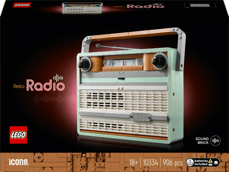 LEGO Retroradio 10334 Icons