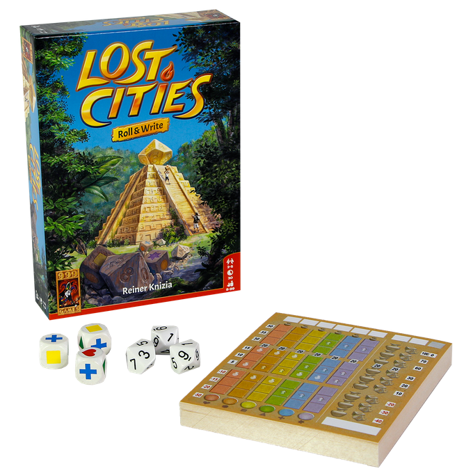 Lost Cities: Roll & Write
