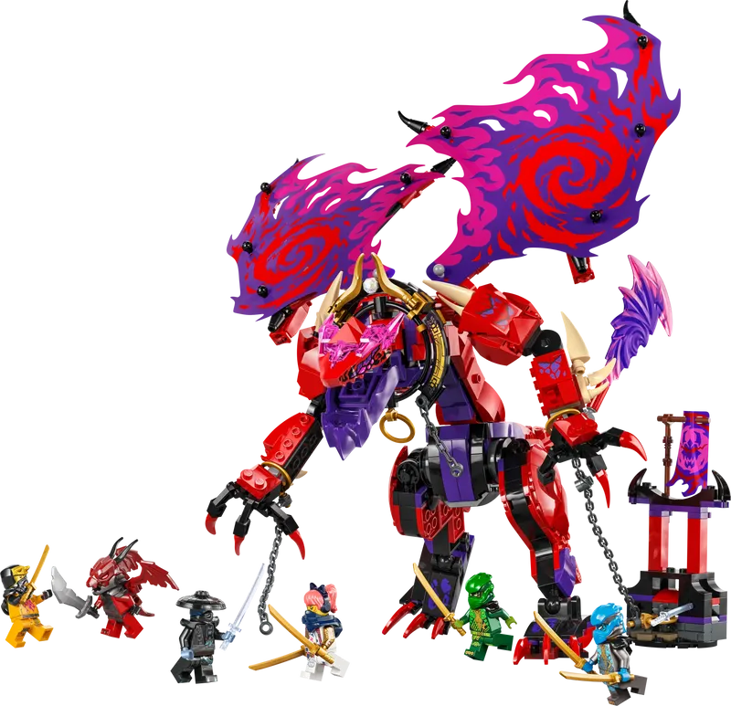 LEGO Bliksemtand Draak van Chaos 71832 Ninjago