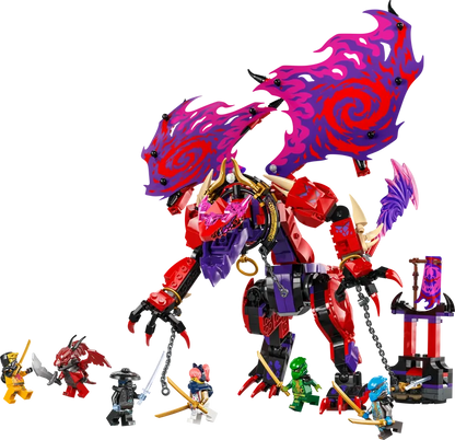 LEGO Bliksemtand Draak van Chaos 71832 Ninjago