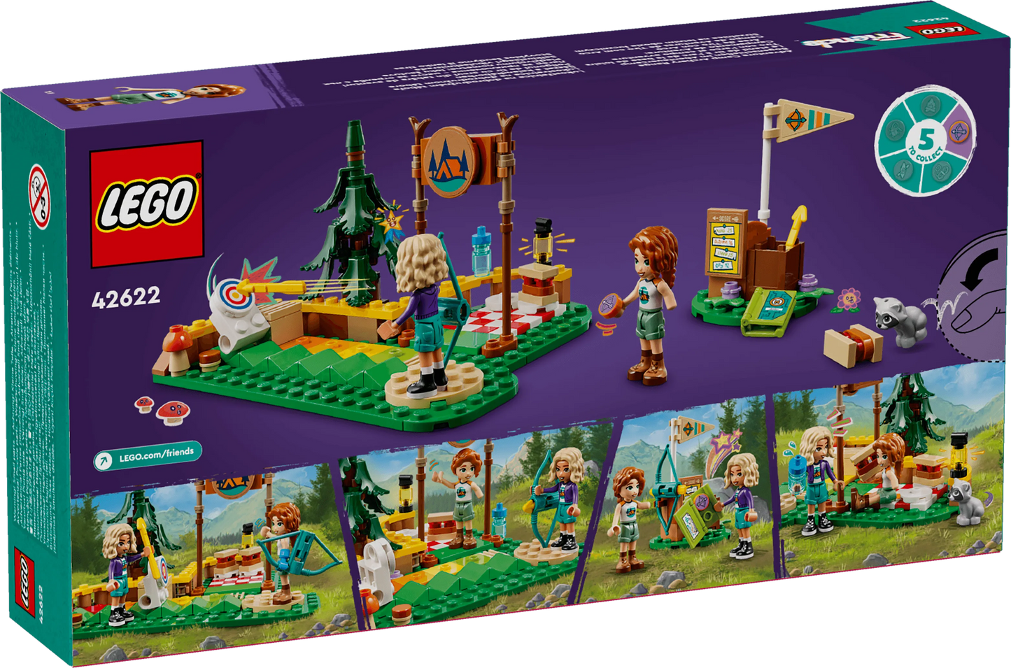 LEGO Avonturenkamp Boogschieten 42622 Friends (Pre-Order: verwacht juni) LEGO FRIENDS @ 2TTOYS LEGO €. 12.49