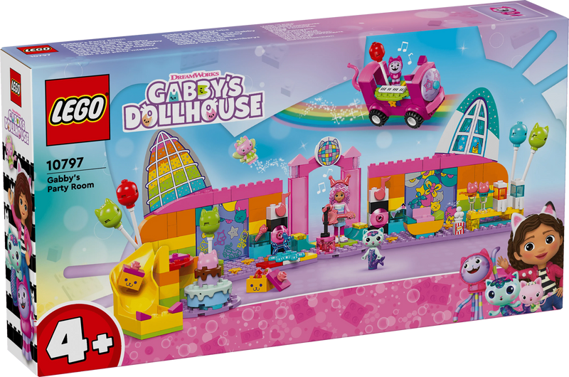 LEGO Gabby's Feestkamer 10797 Gabby's Dollhouse LEGO GABBY'S DOLLHOUSE @ 2TTOYS | Official LEGO shop😊🥰 LEGO €. 42.49