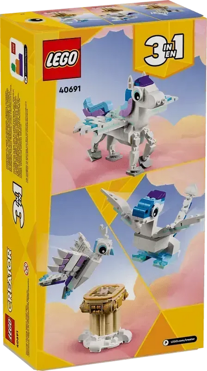 LEGO Mytische Pegasus 40691 Creator LEGO CREATOR 3 IN 1 @ 2TTOYS | Official LEGO shop😊🥰 LEGO €. 19.99