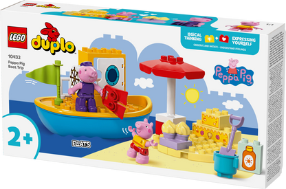 LEGO Peppa Big bootreis 10432 DUPLO (Pre-Order: verwacht juni) PEPPA PIG @ 2TTOYS LEGO €. 24.99