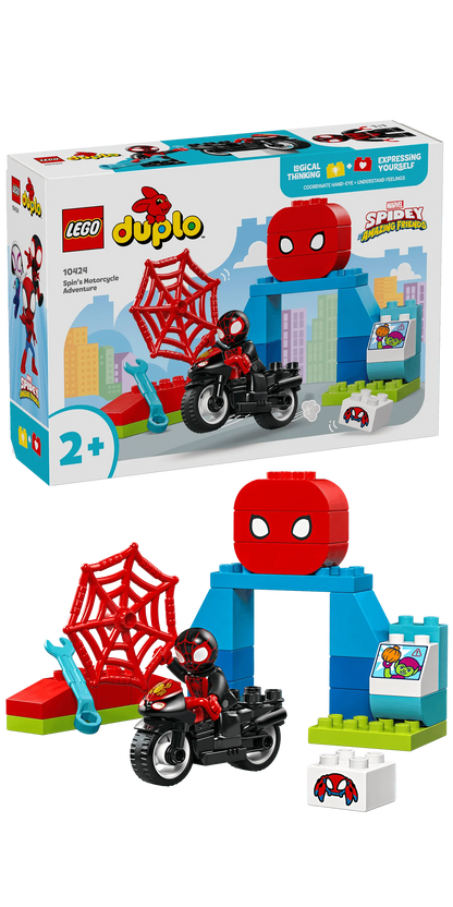 LEGO Spidy's motorcycle adventure 10424 Superheroes LEGO DUPLO @ 2TTOYS LEGO €. 19.99