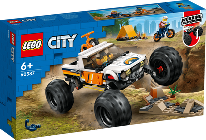 LEGO 4x4 offroad-avonturen 60387 City LEGO CITY @ 2TTOYS | Official LEGO shop😊🥰 LEGO €. 25.49