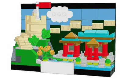 LEGO Beijing Postkaart 40520 Creator Bouwsets @ 2TTOYS | Official LEGO shop😊🥰 LEGO €. 17.99