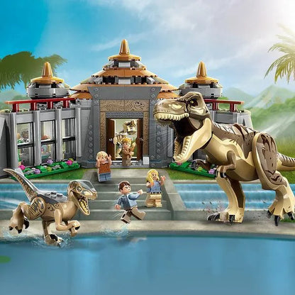 LEGO Bezoekerscentrum: T. rex & raptor aanval 76961 Jurassic World LEGO JURASSIC WORLD @ 2TTOYS | Official LEGO shop😊🥰 LEGO €. 139.99