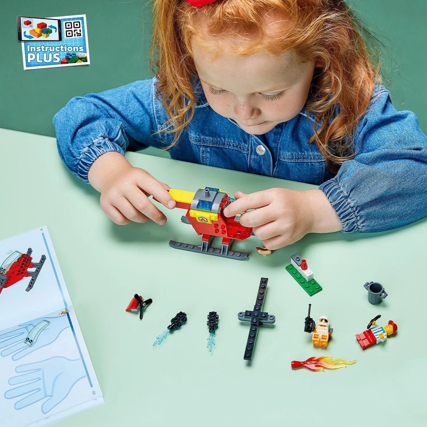 LEGO Brandweer helikopter 60318 City LEGO CITY BRANDWEER @ 2TTOYS | Official LEGO shop😊🥰 LEGO €. 8.48