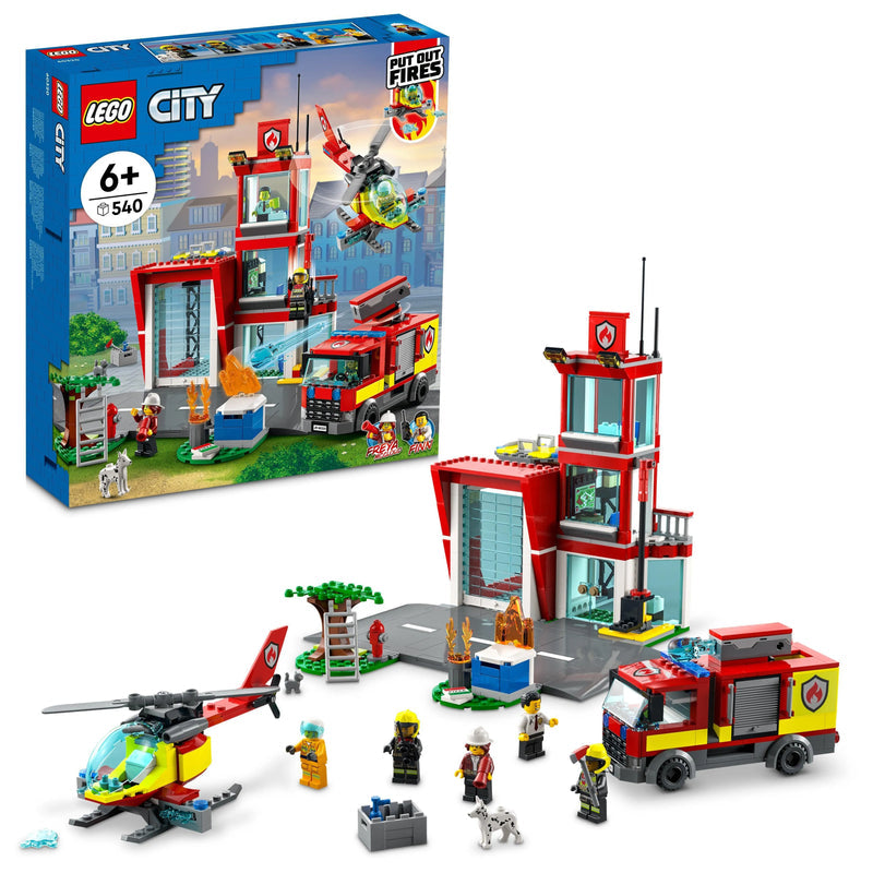 LEGO Brandweer kazerne 60320 City LEGO CITY BRANDWEER @ 2TTOYS | Official LEGO shop😊🥰 LEGO €. 42.99