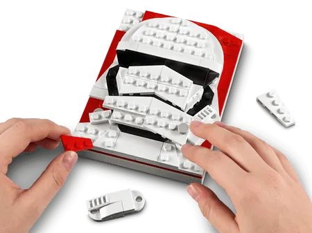 LEGO First Order Stormtrooper Kunst 40391 Bricksketches LEGO BRICKSSKETCHES @ 2TTOYS | Official LEGO shop😊🥰 LEGO €. 12.99