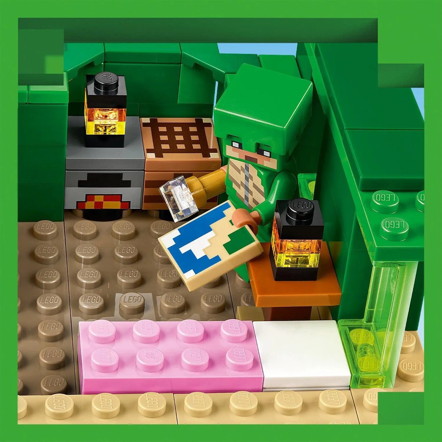 LEGO Het schildpadden strand huis 21254 Minecraft LEGO CLASSIC @ 2TTOYS | Official LEGO shop😊🥰 LEGO €. 22.98