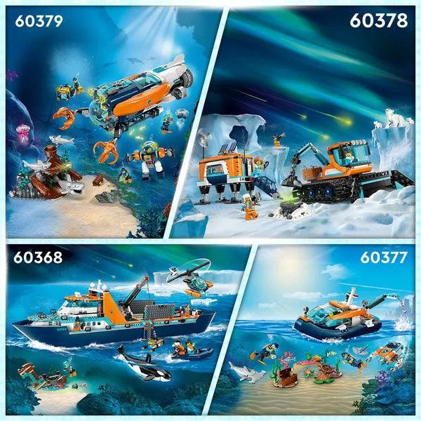 LEGO Truck en mobiel laboratorium voor poolonderzoek 60378 City LEGO CITY @ 2TTOYS | Official LEGO shop😊🥰 LEGO €. 69.98