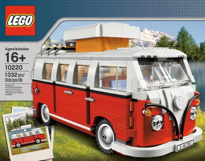 LEGO Volkswagen Transporter Camper Van T1 10220 Creator Expert LEGO CREATOR EXPERT @ 2TTOYS | Official LEGO shop😊🥰 LEGO €. 249.99