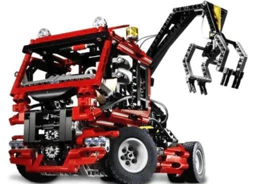 LEGO Vrachtwagen met kraan 8436 Technic | 2TTOYS ✓ Official shop<br>